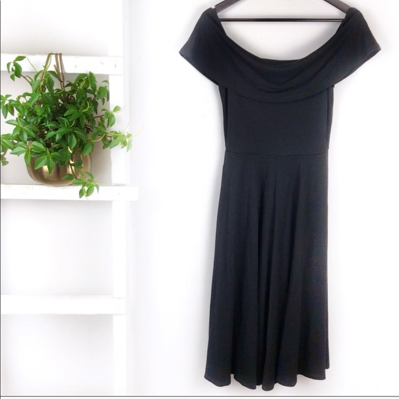 Leith Off the Shoulder little black dress. - Picture 3 of 6